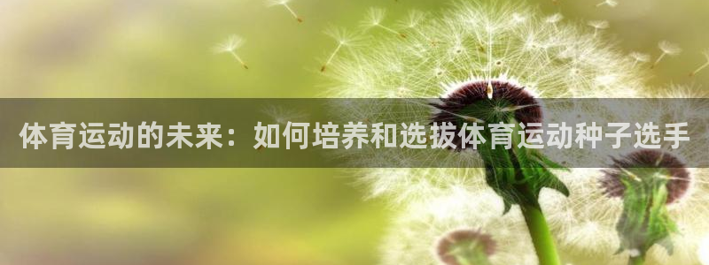bsports必一运动：体育运动的未来：如何培养和选拔体育运动种子选手