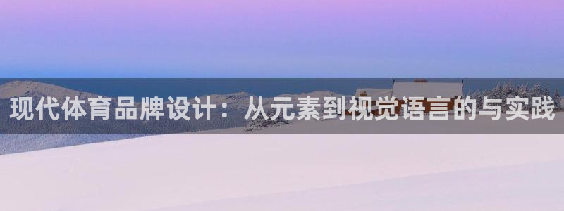 必一运动app：现代体育品牌设计：从元素到视觉语言的与实践